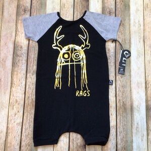NWT Rags to Raches Gold Trinny Romper